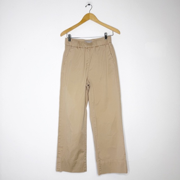 Everlane Women’s Khaki Easy Pull-On Pants – Size 4 - Picture 3 of 8